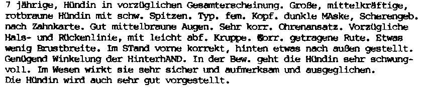 Richterbericht von Indra v. Welland